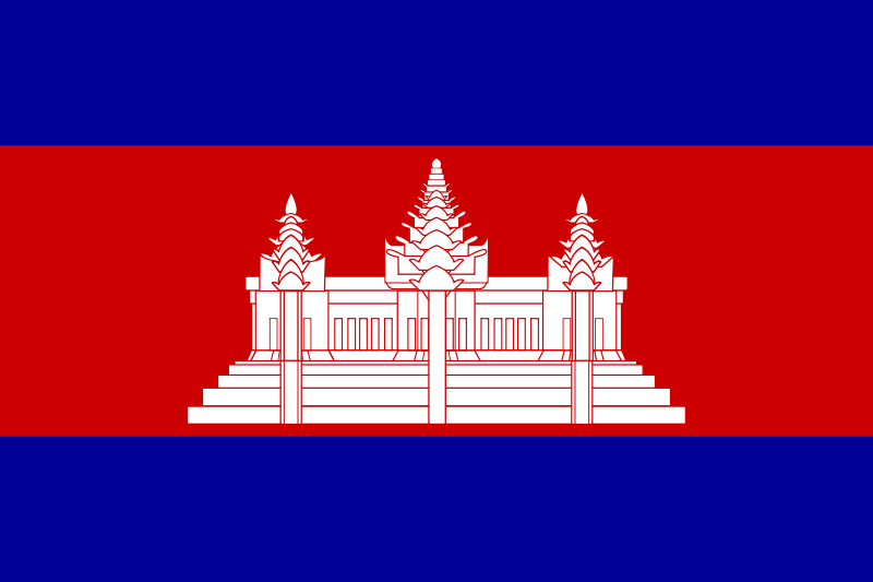 Cambodia Official Flag