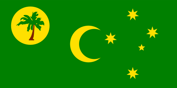 Cocos (Keeling) Islands Official Flag