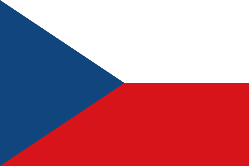 Czech Republic Official Flag