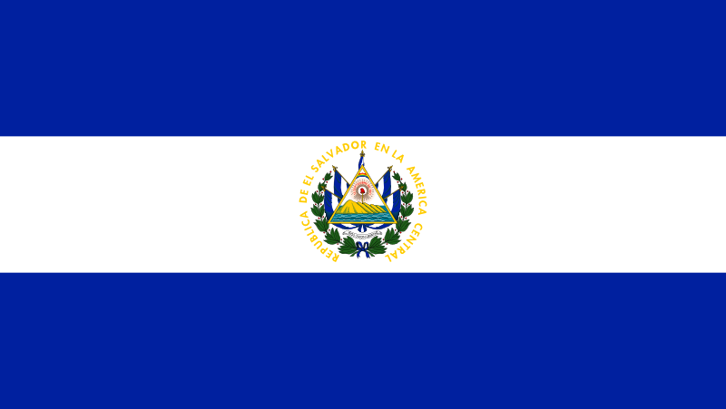 El Salvador Official Flag