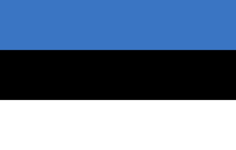 Estonia Official Flag