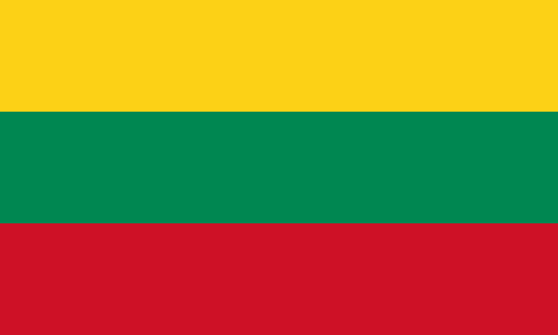 Lithuania Official Flag