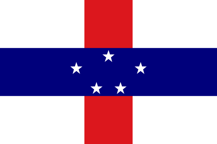 Netherlands Antilles Official Flag