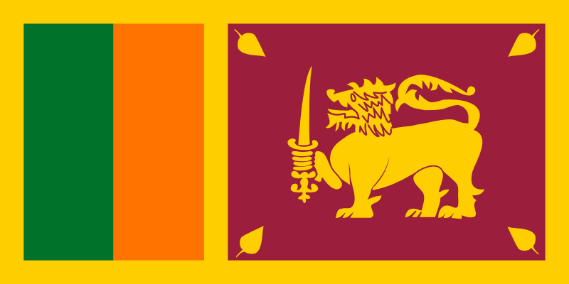 Sri Lanka Official Flag