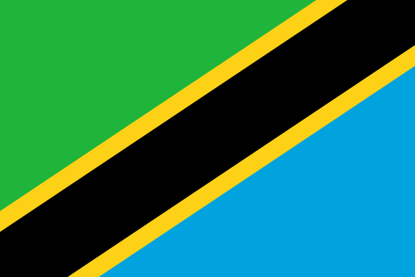 Tanzania Official Flag