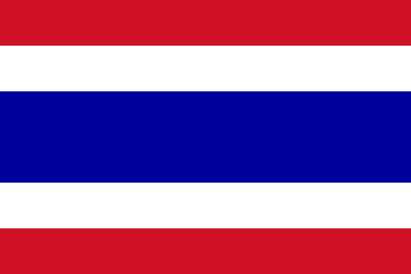Thailand Official Flag