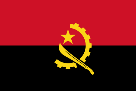 Angola Official Flag
