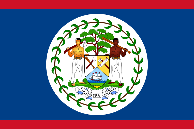 Belize Official Flag