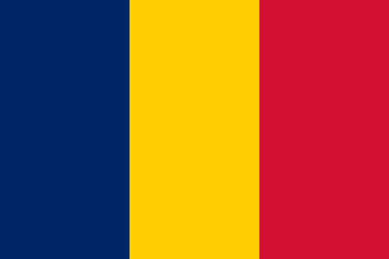 Chad Official Flag
