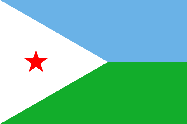 Djibouti Official Flag