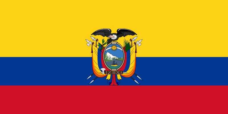 Ecuador Official Flag