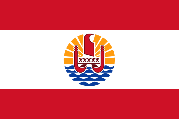 French Polynesia Official Flag