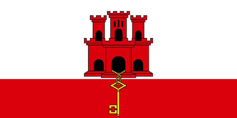 Gibraltar Official Flag