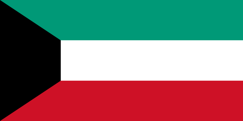 Kuwait Official Flag
