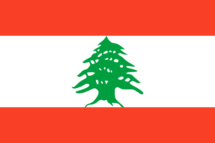 Lebanon Official Flag