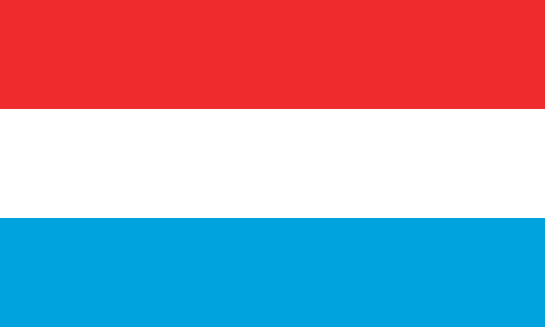 Luxembourg Official Flag
