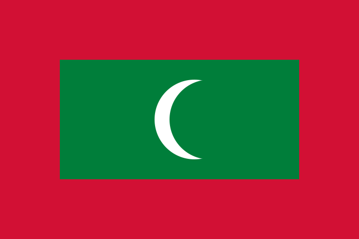 Maldives Official Flag