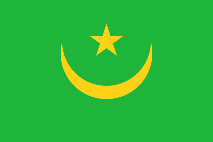 Mauritania Official Flag