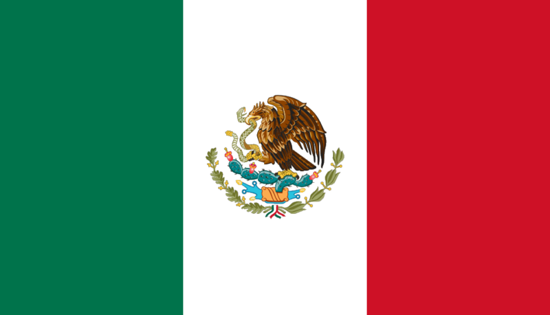 Mexico Official Flag