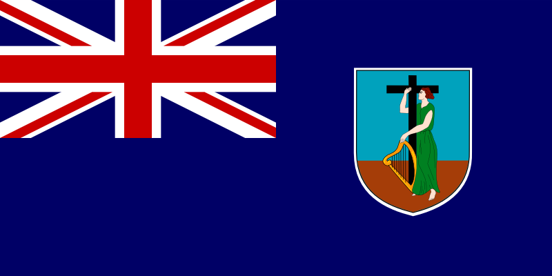 Montserrat Official Flag