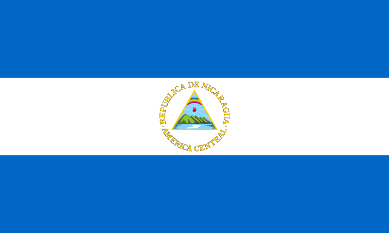 Nicaragua Official Flag