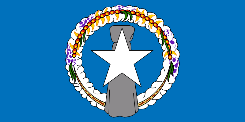 Northern Mariana Islands Official Flag