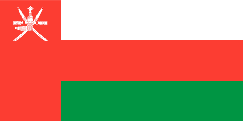 Oman Official Flag