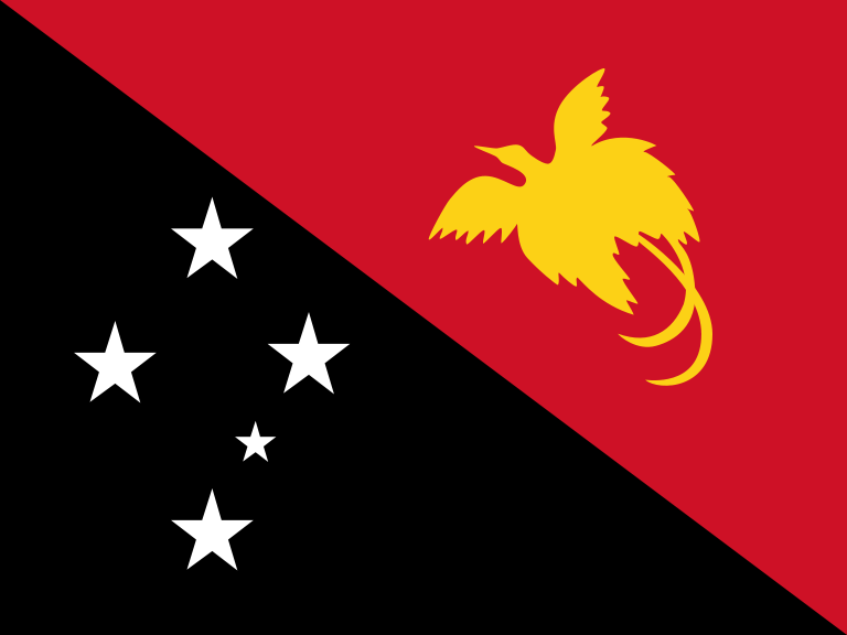 Papua New Guinea Official Flag