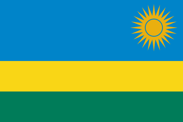 Rwanda Official Flag