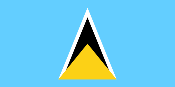 Saint Lucia Official Flag