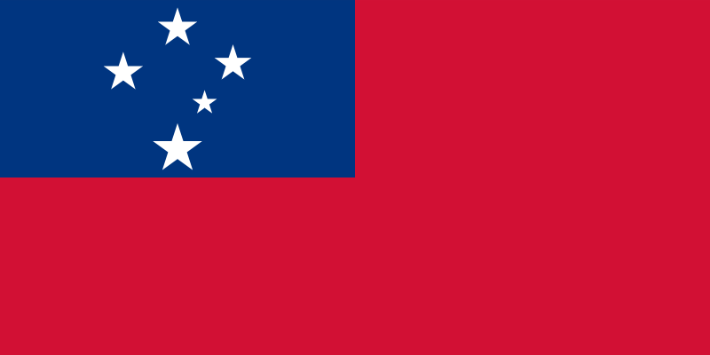 Samoa Official Flag