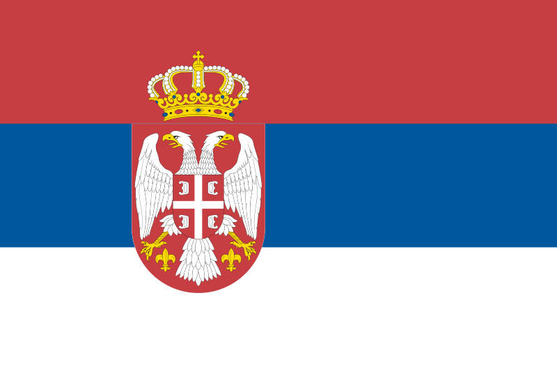 Serbia Official Flag