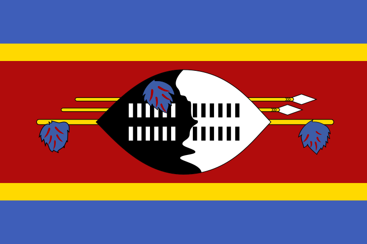 Swaziland Official Flag