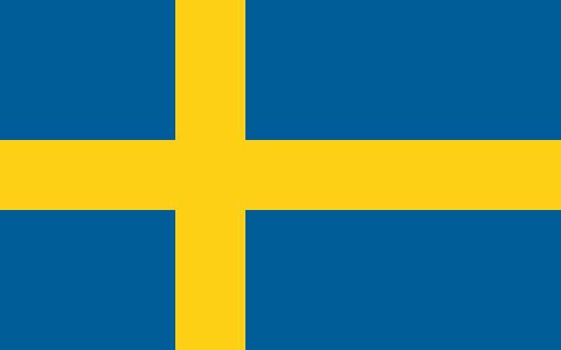 Sweden Official Flag