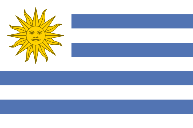 Uruguay Official Flag