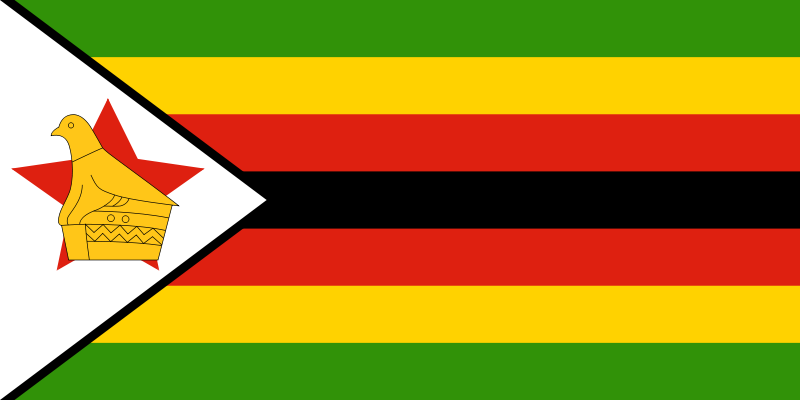 Zimbabwe Official Flag